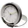 Promotional Folding Metal Case Travel Alarm Clock with Logo