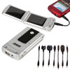 Promotional Flip Open 2-Panel Solar Powered Cell Phone Charger with Logo