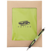 Promotional Eco Spiral Bound Notebook & Pen Combo Set - 6" x 9" with Logo