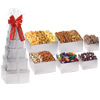 Promotional Tower of Savory Snacks with Logo