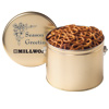 Promotional Mini Pretzels in Gallon Tin with Logo