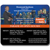 Promotional Laminated Card - Full Color - 3-1/4" x 4" with Logo