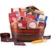 Promotional Deluxe Epicurean Treats Selection in Metal Tub with Logo