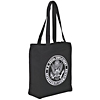 Promotional Cotton Gusset Tote Bag - Colors - 11" w x 14" h x 5" d with Logo