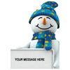 Promotional Grab Bags - Snowman Theme - 9" x 12" with Logo