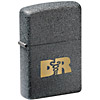 Promotional Windproof Pocket Lighter by Zippo ® - Iron Stone with Logo