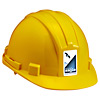 Promotional Safety Yellow Hard Hat with Logo