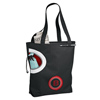 Promotional Curved Pocket Tote Bag - 18" w x 15.5" h x 3" d with Logo