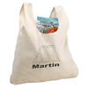 Promotional Classic Cotton Foldable Tote Bag - 16" w x 19" h x 2" d with Logo