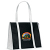 Promotional Non-Woven Shopper Boat Tote Bag - Full Color - 18" w x 15" h x 8" d with Logo