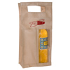 Promotional * CLOSEOUT * Non-Woven Duo Wine Carrier with Logo