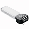 Promotional Flash Memory Drive Security Lock with Logo