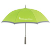 Promotional Grey Accent Automatic Open Umbrella  - 46" with Logo