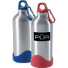 Promotional Aluminum Color Wave Sports Bottle - 17 oz. with Logo
