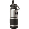 Promotional Stainless Steel Water Bottle w/ Pull-Up Spout - 34 oz. with Logo
