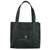 Promotional PolyPro Non-Woven Compartment Show Tote Bag - 14" w x 12" h x 7" d with Logo