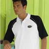 Promotional Raglan Color-Blocked Jersey Polo Shirt by Vansport ™ - Men&prime;s with Logo