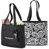 Promotional Meribel Reversible Tote Bag - 17" w x 12" h x 6" d with Logo