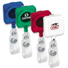Promotional Retractable Badge Holder - Square with Logo