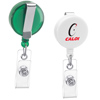 Promotional Retractable Badge Holder - Circle with Logo