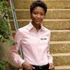Promotional No-Iron Pinpoint Oxford Shirt by Vantage ® - Women&prime;s with Logo