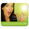 Promotional Eco Recycled Soft Surface Mouse Pad - Full Color - Rectangle - Thin with Logo