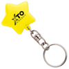 Promotional Light Up Keychain - Star with Logo