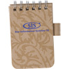 Promotional Recycled Spiral Note Pad - 5-1/4" x 3-3/8" with Logo