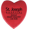 Promotional Reflective Clipsters ™ - Heart with Logo