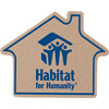 Promotional Recycled Coasters - House with Logo