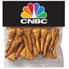Promotional Golf Tee Pretzels in Header Bag - 1 oz. with Logo