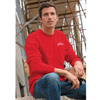 Promotional Union Made Long-Sleeve Pocket T-Shirt by Bayside ™ - Colors with Logo
