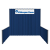 Promotional Drapery Header - 72" w x 18" h with Logo