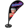 Promotional Sail Sign Banner - Indoor with Logo