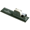 Promotional Recycled Materials Tape Dispenser & Ruler - 8" with Logo