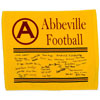 Promotional Signature/Autograph Gym Towel / Rally Towel - 15" w x 18" h with Logo