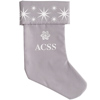 Promotional * CLOSEOUT * Frost Star Stocking with Logo