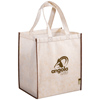 Promotional Jute Non-Woven Renew Tote Bag - 10" w x 15" h x 13" d with Logo