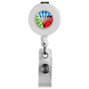 Promotional Retractable Badge Holder - 4 Color Process with Logo