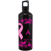 Promotional Stainless Steel Classic Water Bottle with Breast Cancer Awareness Theme Full Wrap Stock Art - 24 oz. with Logo