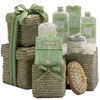 Promotional Green Tea Spa Escape Gift Tower with Logo