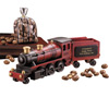 Promotional 1935 Steam Locomotive with Milk Chocolate Almonds with Logo