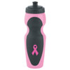 Promotional Breast Cancer Awareness 2-Tone Gripper Sport Bottle - 24 oz. with Logo