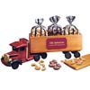 Promotional Classic Eighteen Wheeler w/ Milk Chocolate Almonds, Jumbo Cashews & Peanuts with Logo