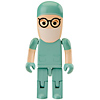 Promotional Professional People USB 2.0 Memory Stick - Surgeon - 4GB with Logo