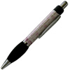 Promotional Frosty Metallic Barrel Click Pen with Awareness Theme Stock Art - Full Color Wrap with Logo