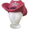 Promotional Foam Cowboy Hat / Visor - 5-3/4" with Logo