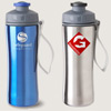 Promotional Stainless Steel Sports Bottle w/ Compass by VisionUSA ® - 20 oz. with Logo