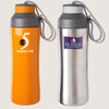Promotional Easy-To-Carry Stainless Steel Sports Bottle by VisionUSA ® - 20 oz. with Logo