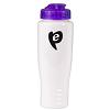 Promotional Biodegradable Glossy Water Bottle - 28 oz. with Logo